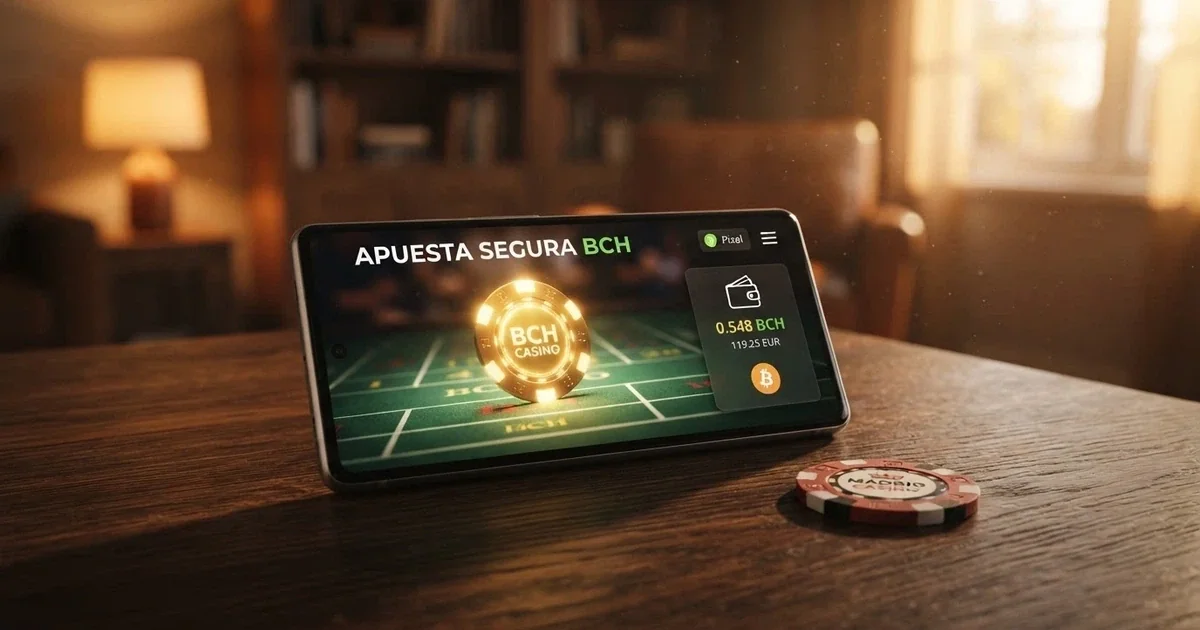 Casinos online con Bitcoin Cash: comparativa 2026 en España