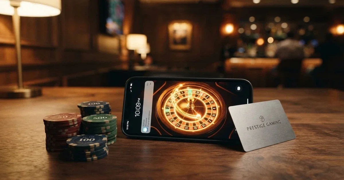 Cartera de criptomonedas Litecoin sobre la pantalla de un casino online con fichas de juego y una tarjeta de débito, simbolizando los dos caminos de pago