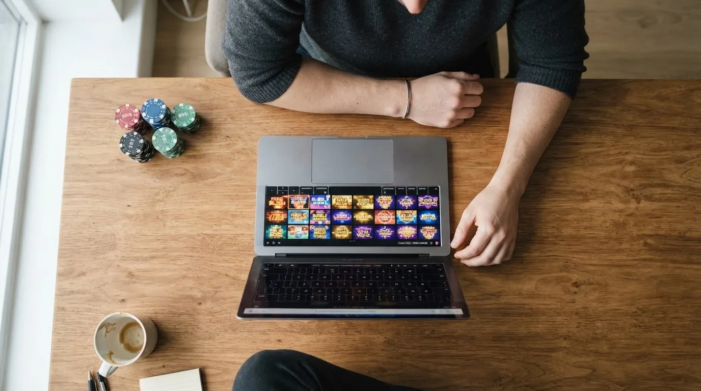 Tabla con los logotipos de diez operadores de casino online alineados junto a sus condiciones de bono