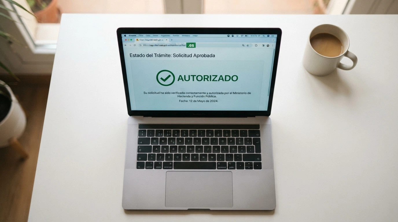 Sello o distintivo oficial de la DGOJ visible en la página principal de un casino online con dominio .es